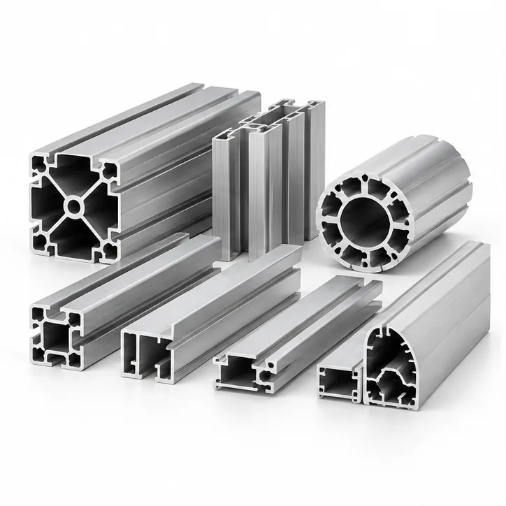 Aluminium Extruded Profiles illustrative image