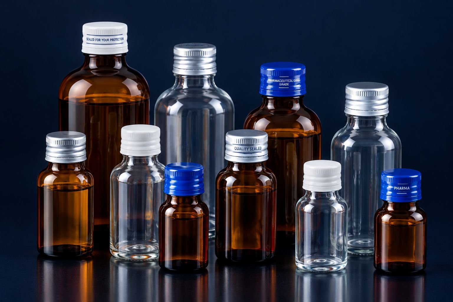 Pharma Closures illustrative product photograph